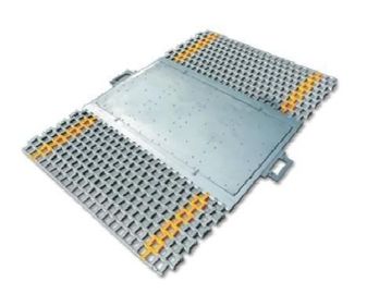 Low Profile Portable Truck Axle Scales , Vehicle Weighing Pads 0.5% Accuracy