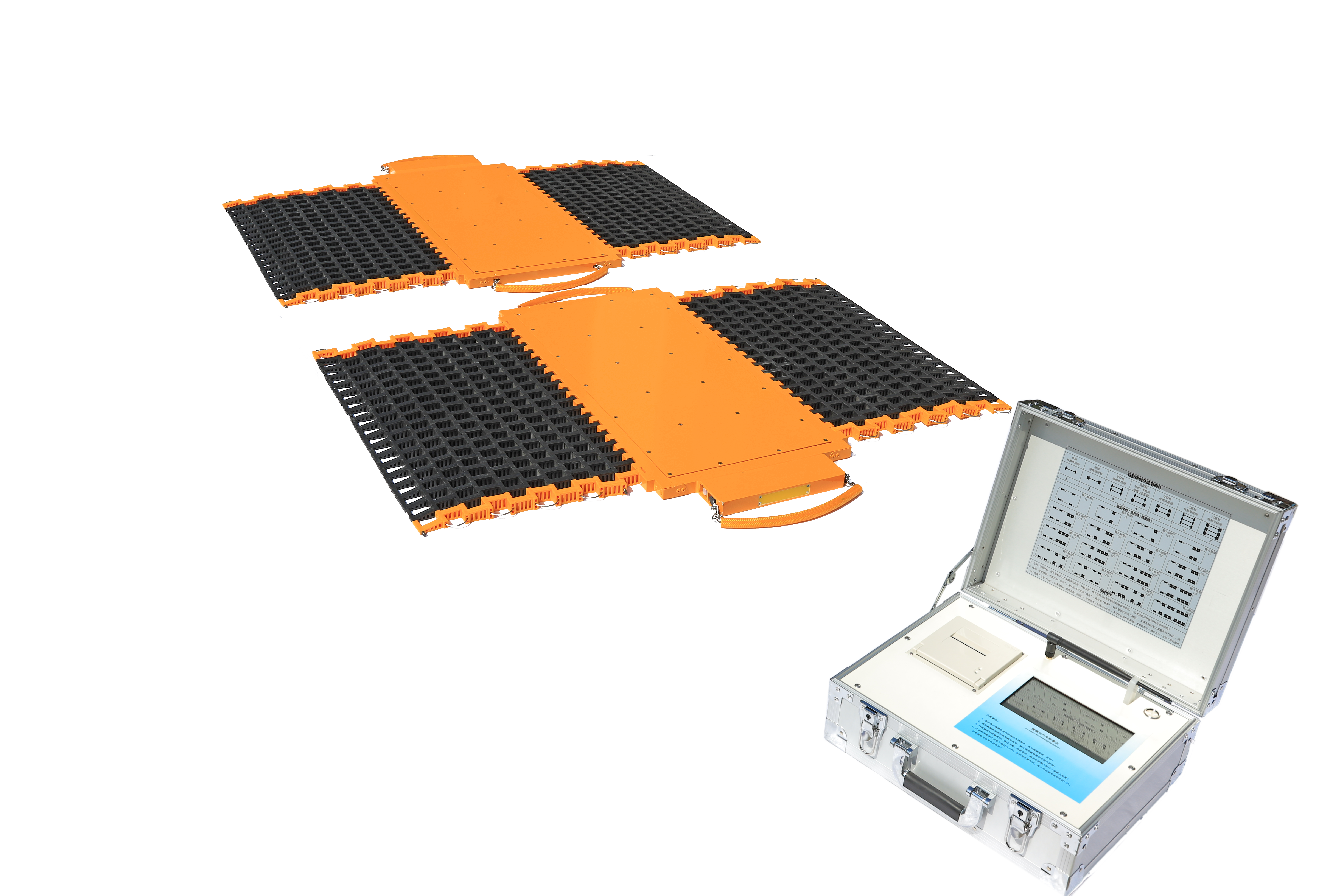 Max Capacity 20.000kg Portable Axle Scale Portable Weighing for Various Applications