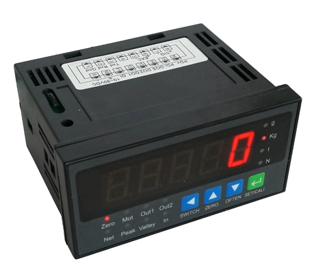 Small Display Weight Indicator With Data Collection Capability