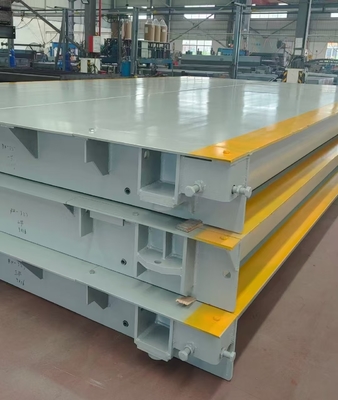 Smooth Plate Truck Scale Weighbridge With LED Display Within -10C 50C