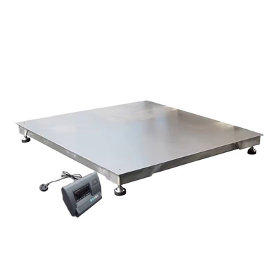 Single Deck Industrial Floor Scale Stainless Steel Welding Platform