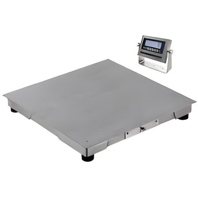 Single Deck Industrial Floor Scale Stainless Steel Welding Platform