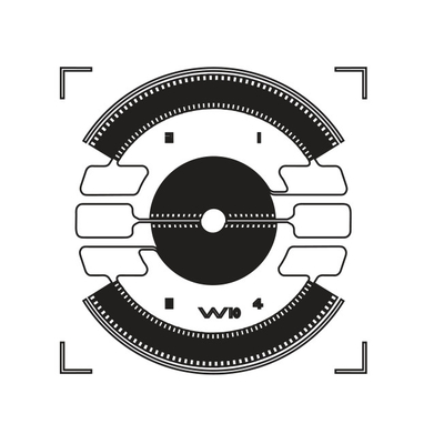 Membrane Rosette Metal Foil Resistance Strain Gauge for Pressure Sensing