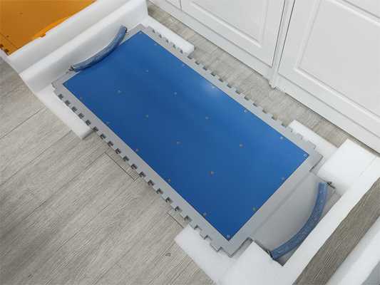 Portable Axle Scale with Integral Indicators for Vehicle Weighing