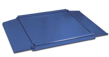 1000 Lb Industrial Floor Pallet Scale , Floor Weight Scale With Ramp