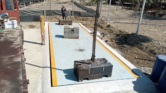 Underground heavy-duty weighbridge truck scales 100t