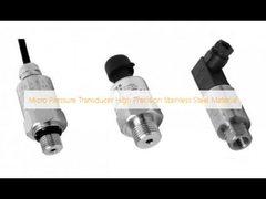 Micro Pressure Transducer High Precision Stainless Steel Material