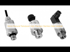 Micro Pressure Transducer High Precision Stainless Steel Material